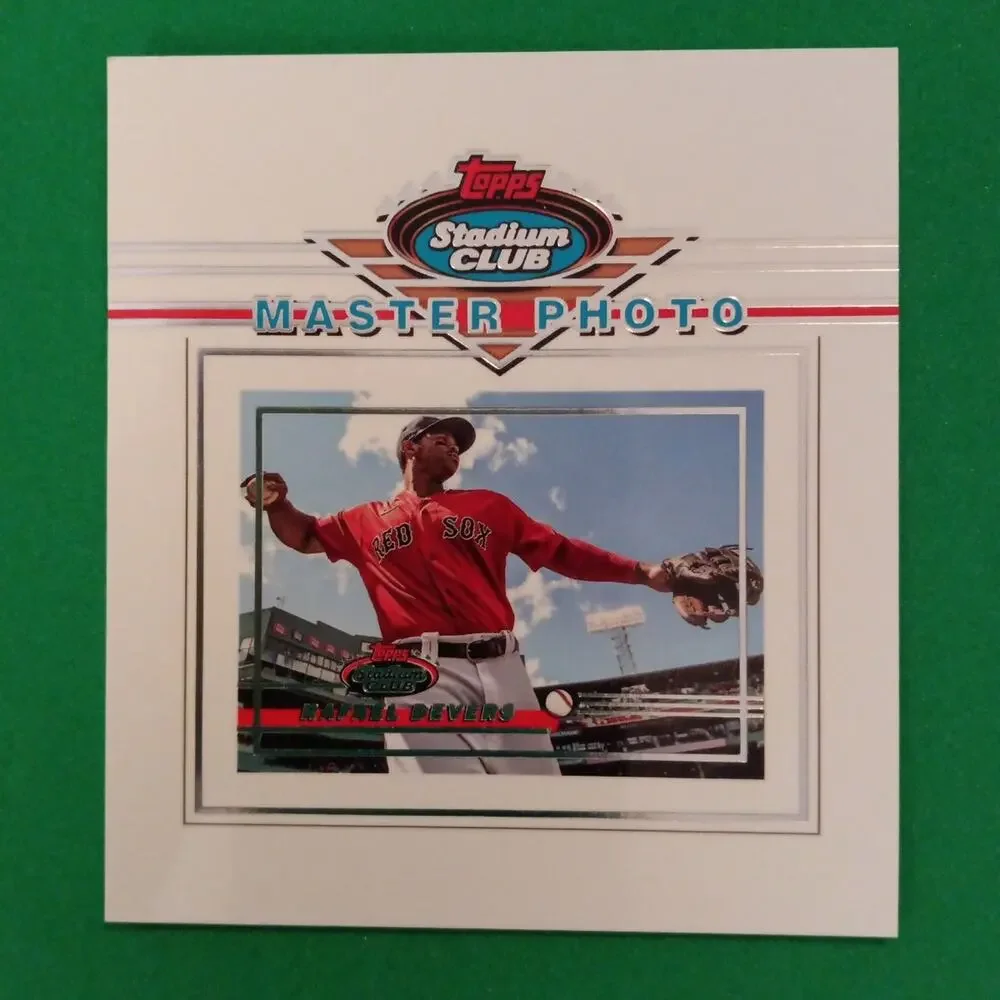 Topps Stadium Club Rafael Devers Master Photo #282 2023